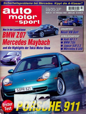 Deckblatt Auto Motor und Sport (23/1997)